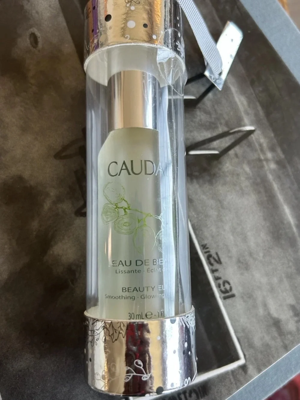 Caudalie Beauty Elixir 30ml Limited Edition Holiday Ornament NIB Sealed France